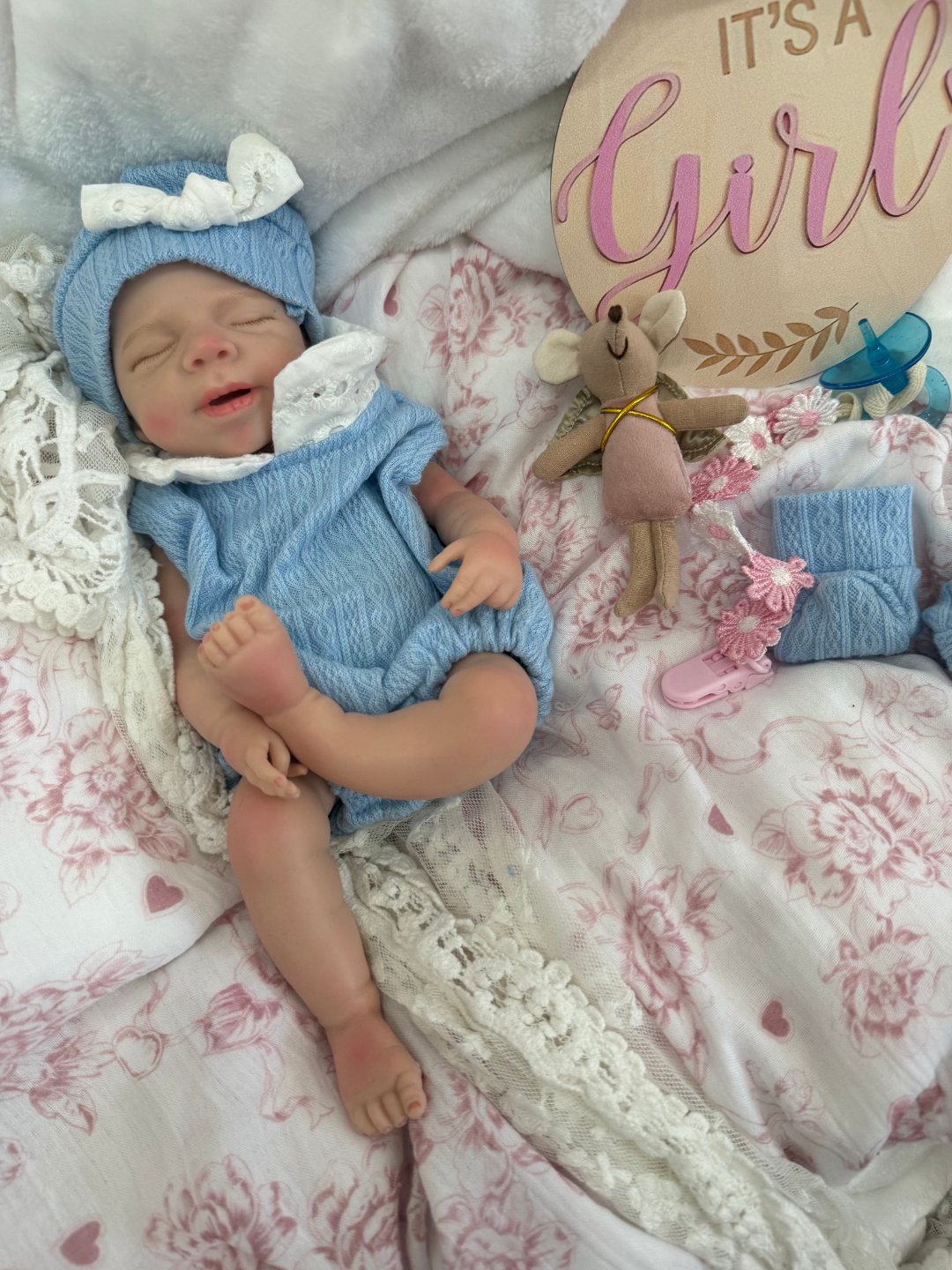 Bluebell Dream Silicone Girl 13 inch / 2.5lbs