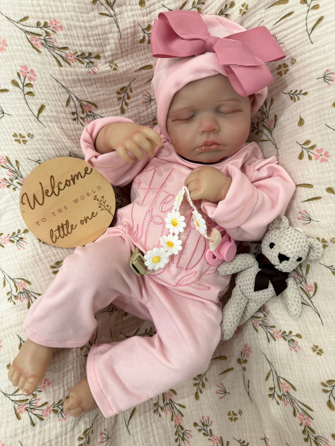 Blush Sprinkle Cloth Girl 20 inch / 2 lbs