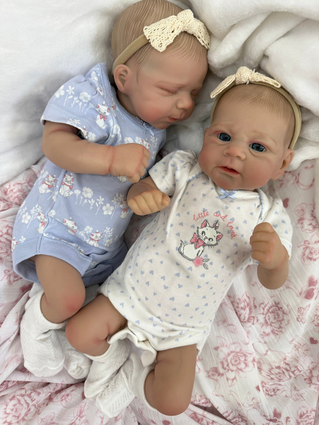 Gentle Souls 45cm / 18 inch Cloth Girl Twins