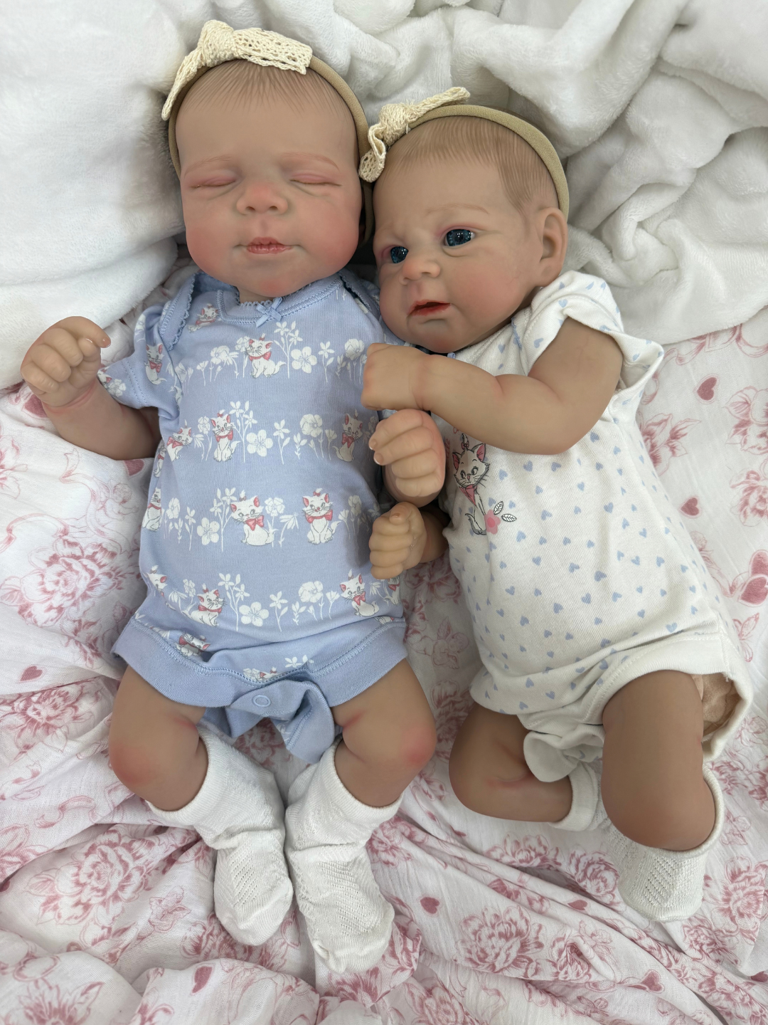 Gentle Souls 45cm / 18 inch Cloth Girl Twins