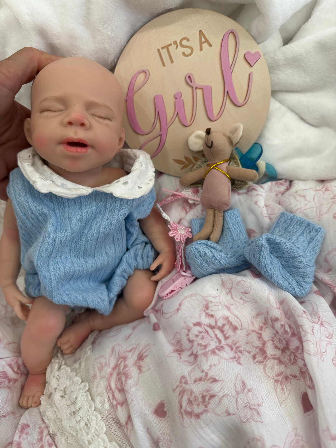 Bluebell Dream Silicone Girl 13 inch / 2.5lbs