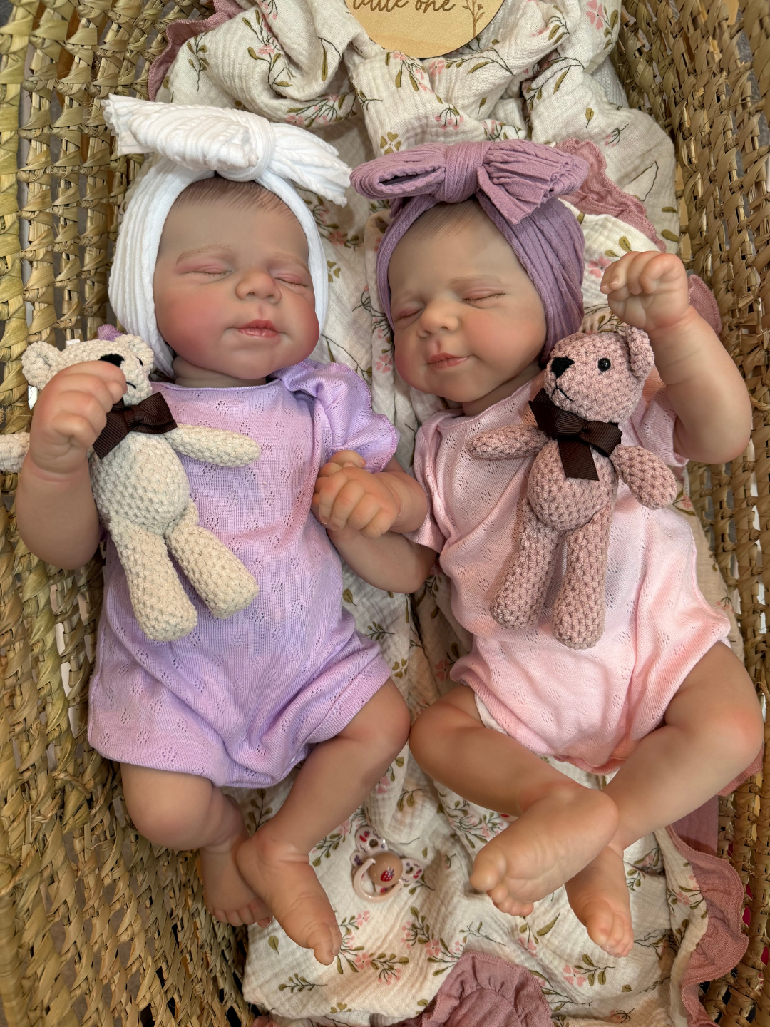 Tender Moments 48cm / 18 inch Cloth Girl Twins