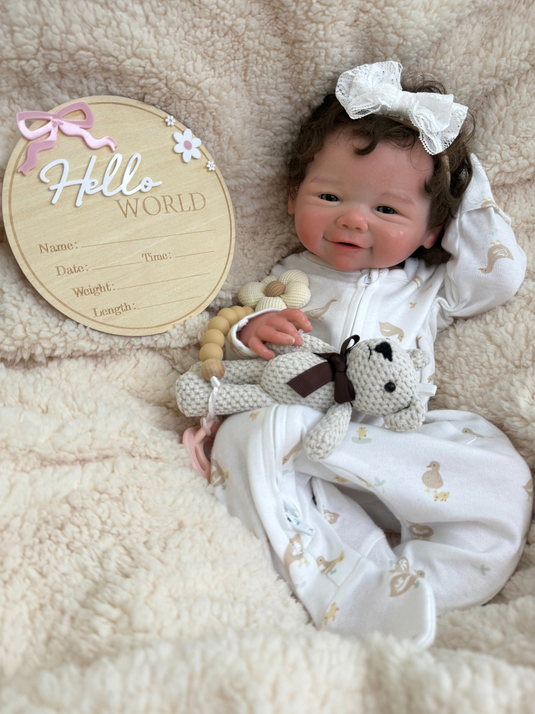 Sweet Giggles Silicone Girl 20 inch / 7 lbs