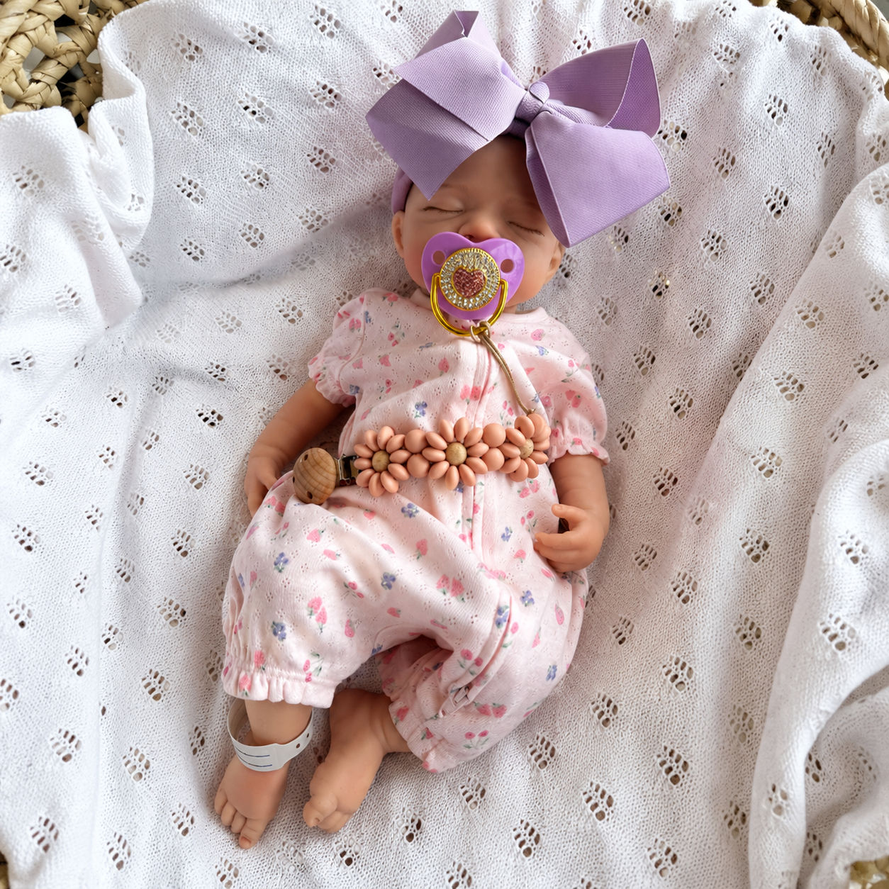Lavender Lullaby Silicone Girl 18inches / 45cm