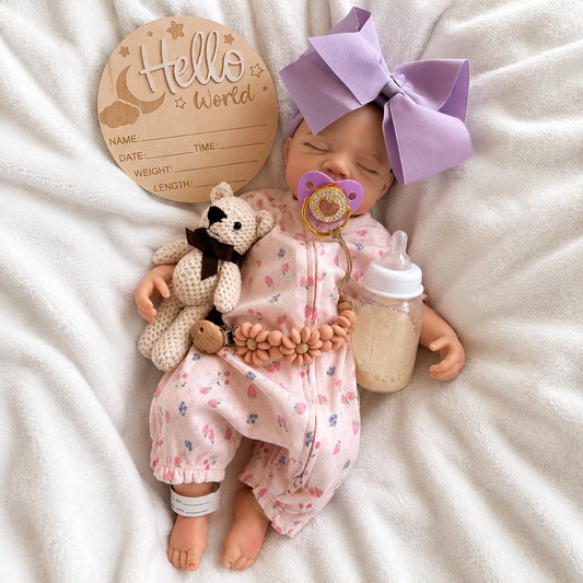 Lavender Lullaby Silicone Girl 18inches / 45cm