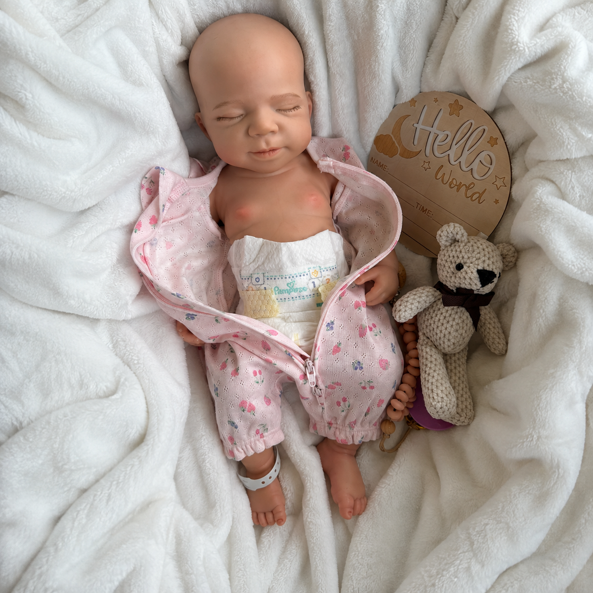 Lavender Lullaby Silicone Girl 18inches / 45cm