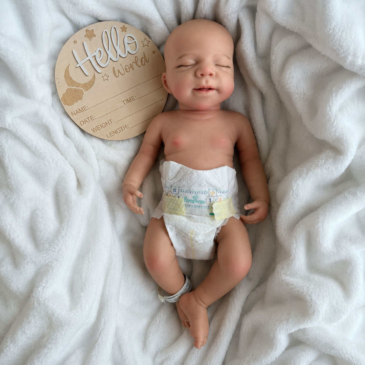 Lavender Lullaby Silicone Girl 18inches / 45cm
