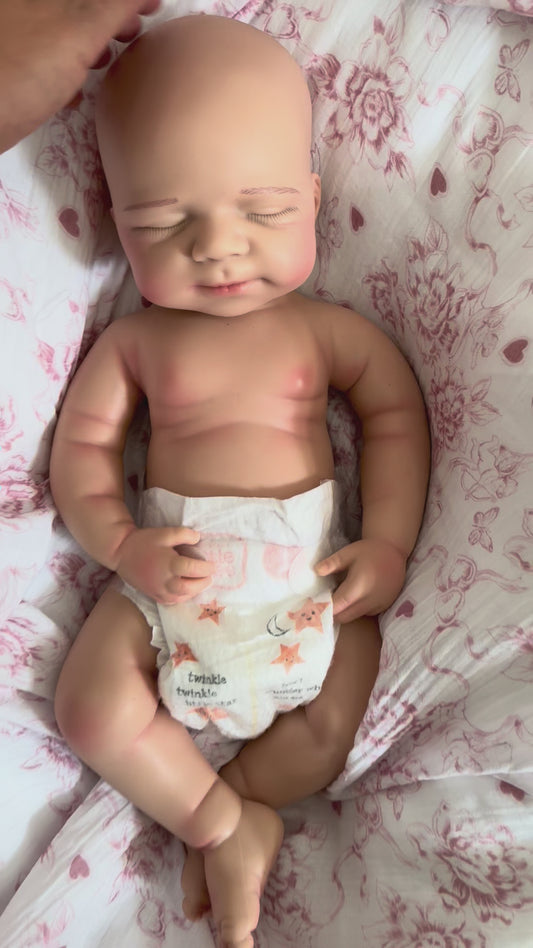 Lavender Lullaby Silicone Girl 18inches / 45cm
